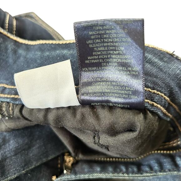 Angels Forever Young Jeans Women Sze 10 Blue Curvy Bootcut Stone Dark Wash Denim - Picture 9 of 12